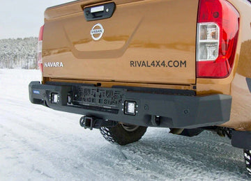 Aluminium Rear Bumper Nissan Navara NP300 D23 2015-2019 - Brixton 4x4 - Buy Online Now!
